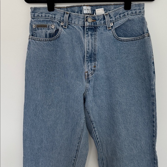 Calvin Klein Vintage Light Wash Women's Jeans - Size 12 - Picture 2 of 5